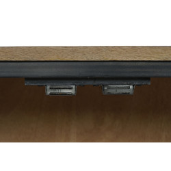 Sideboard Home ESPRIT Natural Dark grey 90 x 40 x 90 cm