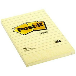 Sticky Notes Post-it XL 15,2 x 10,2 cm Yellow (2 Units)