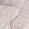 Nordic cover TODAY Geometric White Beige 240 x 200 cm