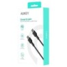 USB-C Cable Aukey CB-NCC2 Black 1,8 m