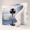 Freestanding Fan Grunkel FAN-N16ECOTIMER Black