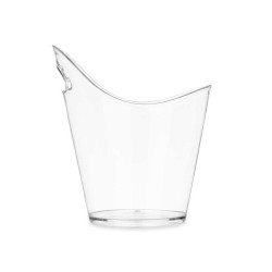 Ice Bucket Transparent Plastic 5 L (6 Units)