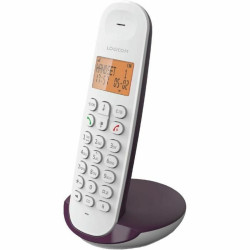 Landline Telephone Logicom DECT ILOA 150 SOLO Aubergine