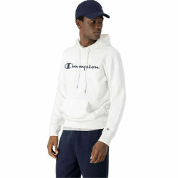 Men’s Hoodie Champion Hooded Sweatshirt M White