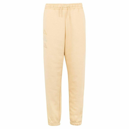 Adult's Tracksuit Bottoms Kappa Kiamata Beige Unisex