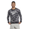 Men’s Sweatshirt without Hood Reebok Camo Black