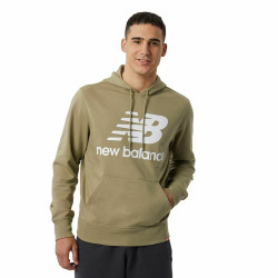 Men’s Hoodie New Balance Essentials Light brown