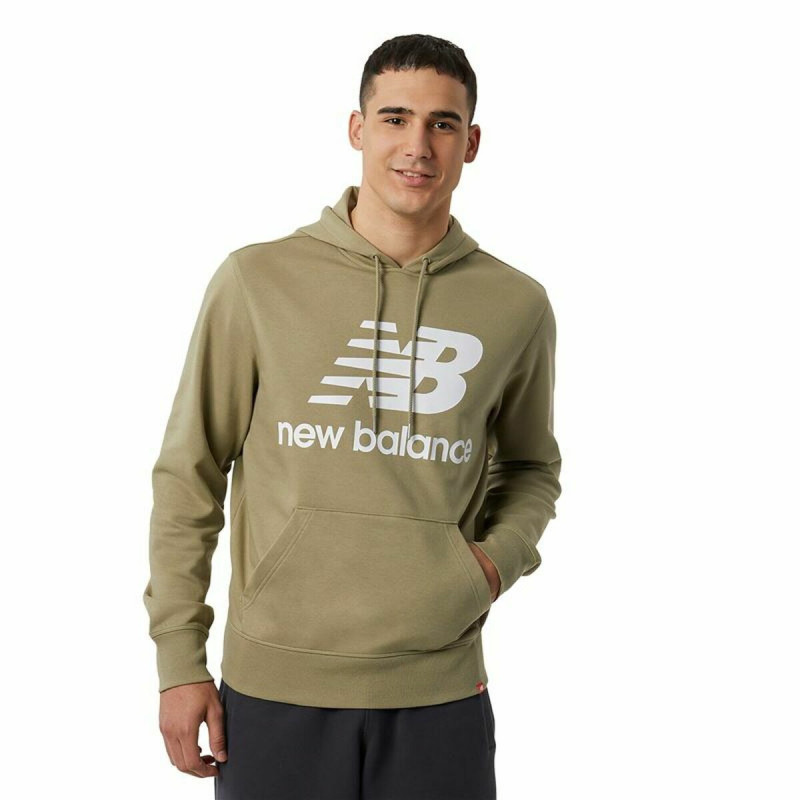 Men’s Hoodie New Balance Essentials Light brown