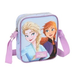 Shoulder Bag Frozen Believe Lilac 16 x 18 x 4 cm