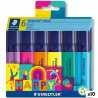 Fluorescent Marker Set Staedtler Textsurfer Classic Happy Line (10 Units)