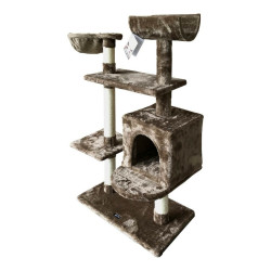 Scratching Post for Cats Gloria Jarama Tree Brown Wood Paper Sisal (35 x 100 x 60 cm)