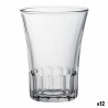 Set of glasses Duralex Amalfi Transparent 4 Pieces 210 ml (12 Units)