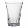 Set of glasses Duralex Amalfi Transparent 4 Pieces 210 ml (12 Units)