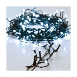 Wreath of LED Lights White 12 m