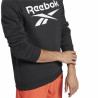 Men’s Sweatshirt without Hood Reebok Identity Black