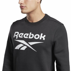 Men’s Sweatshirt without Hood Reebok Identity Black