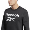 Men’s Sweatshirt without Hood Reebok Identity Black