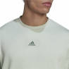 Men’s Sweatshirt without Hood Adidas Essentials Feelvivid Light Green