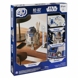 Construction set Star Wars R2-D2 201 Pieces 19 x 18,6 x 28 cm White Multicolour