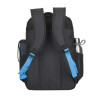 Laptop Backpack Rivacase Regent 8069 Black Cyan Monochrome