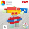 Building Blocks Color Block 32 Pieces EVA (4 Units)