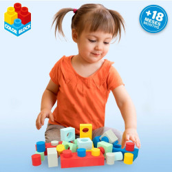 Building Blocks Color Block 32 Pieces EVA (4 Units)