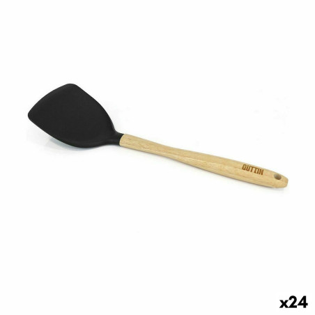 Kitchen Spatula Quttin Nylon Wood 33,5 x 10,3 cm (24 Units)