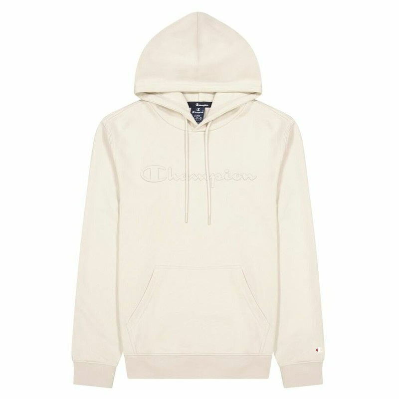 Men’s Hoodie Champion Script Logo White