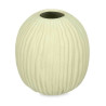 Vase Green Dolomite 15 x 18 x 15 cm (6 Units) Sphere Stripes