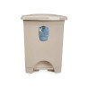 Pedal bin Beige Plastic 10 L (8 Units)