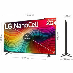 Smart TV LG 75NANO82T6B 4K Ultra HD 75" HDR D-LED A2DP NanoCell