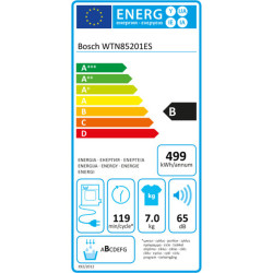 Condensation dryer BOSCH WTN85201ES