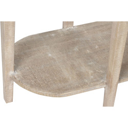 Console Home ESPRIT White Marble Mango wood 140 x 40 x 80 cm