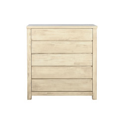 Chest of drawers Home ESPRIT Natural Acacia Tropical 100 x 42 x 110 cm