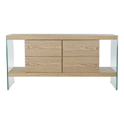 Sideboard DKD Home Decor Crystal MDF Wood (160 x 45 x 80 cm)