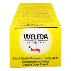 2-in-1 Gel and Shampoo Baby Weleda Baby 200 ml