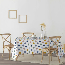 Stain-proof tablecloth Belum 0120-160 180 x 180 cm Circles