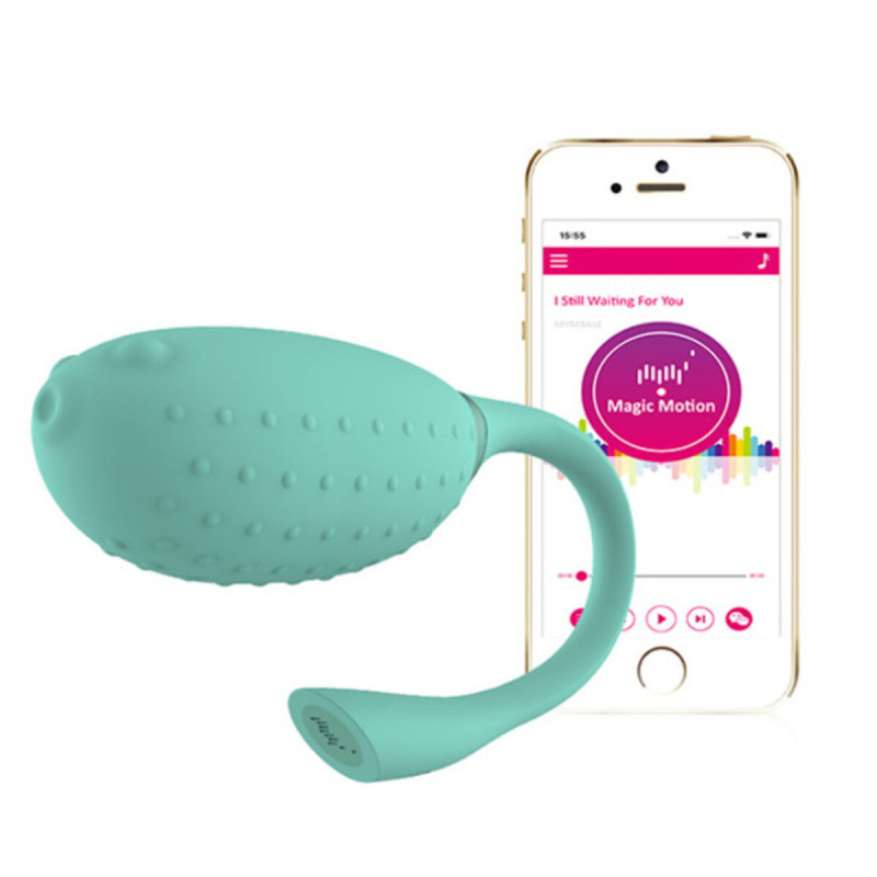 Egg Vibrator Magic Motion Fugu Turquoise