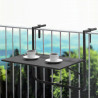 Folding Table Ambiance Dark grey (60 x 43 cm)