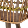 Planter 60 x 21 x 68 cm Natural Wood Bamboo