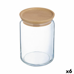 Jar Luminarc Pav Transparent Glass (1 L) (6 Units)