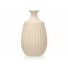 Vase Beige Ceramic 19 x 31 x 19 cm (4 Units) Stripes