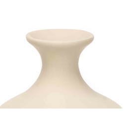 Vase Beige Ceramic 19 x 31 x 19 cm (4 Units) Stripes