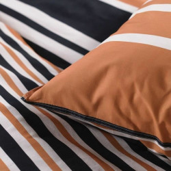 Nordic cover TODAY Orange Striped 260 x 240 cm