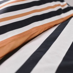 Nordic cover TODAY Orange Striped 260 x 240 cm