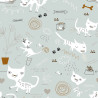 Bedspread (quilt) Panzup Cats 3 250 x 260 cm