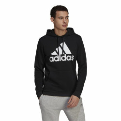 Men’s Hoodie Adidas Essentials Fleece Big Logo Black