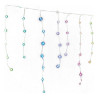 LED Curtain Lights Icicle Multicolour (300 x 70 cm)