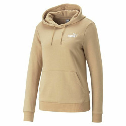 Women’s Hoodie Puma Ess+ Embroidery Brown