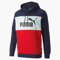 Men’s Hoodie Puma Essential+ Colorblock Dark blue